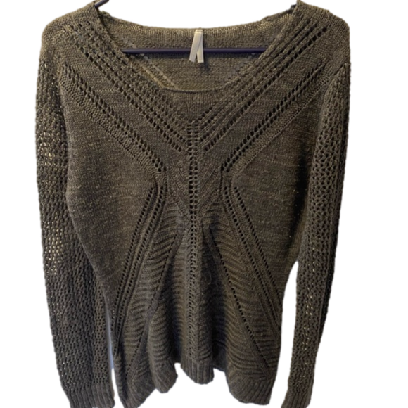 Vanity Sweaters - Vanity Large Grey Sweater